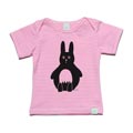Minti Baby Envelope Tee Baby Bunny Pink/White Stripe